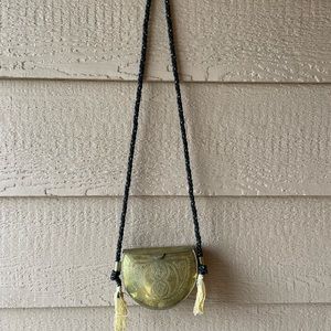 Bronze metal purse vintage